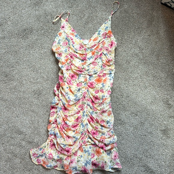 Floral Mini Dress - Picture 1 of 4